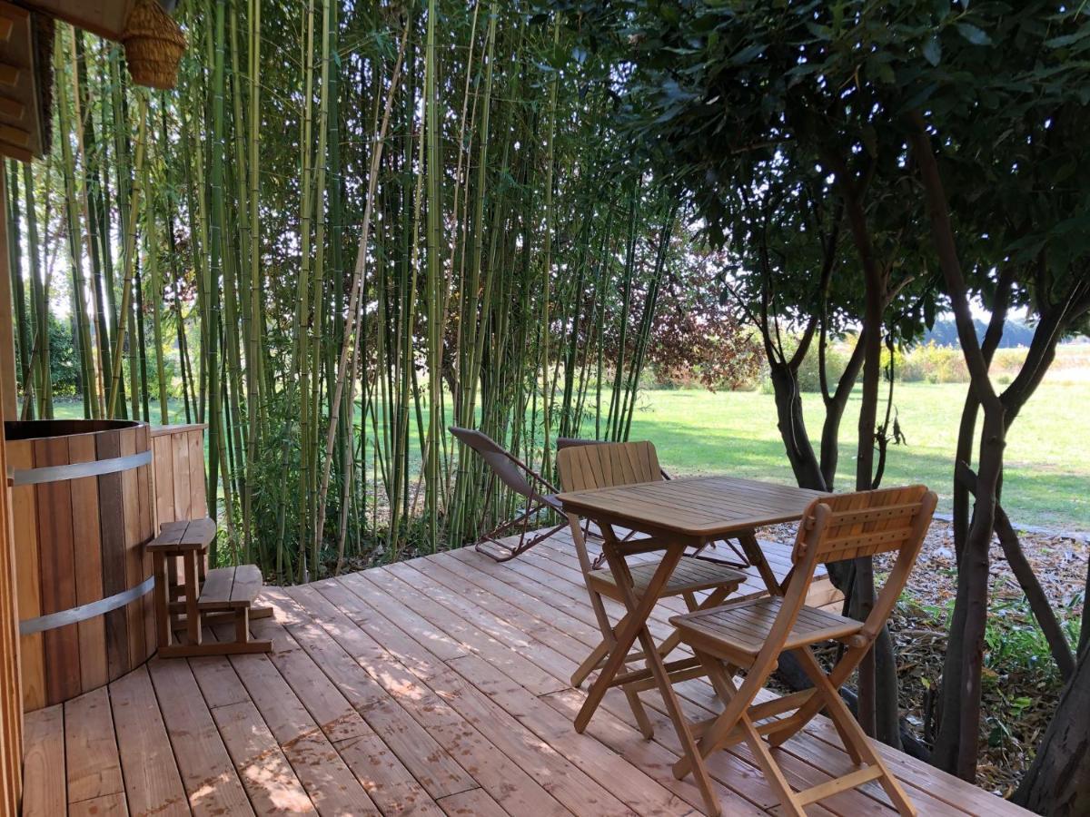 Maisonette Et Spa Bois La Bégude-de-Mazenc Exteriér fotografie