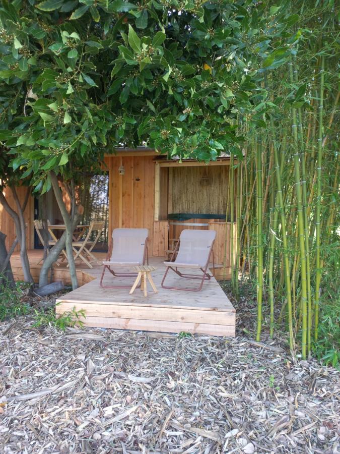 Maisonette Et Spa Bois La Bégude-de-Mazenc Exteriér fotografie