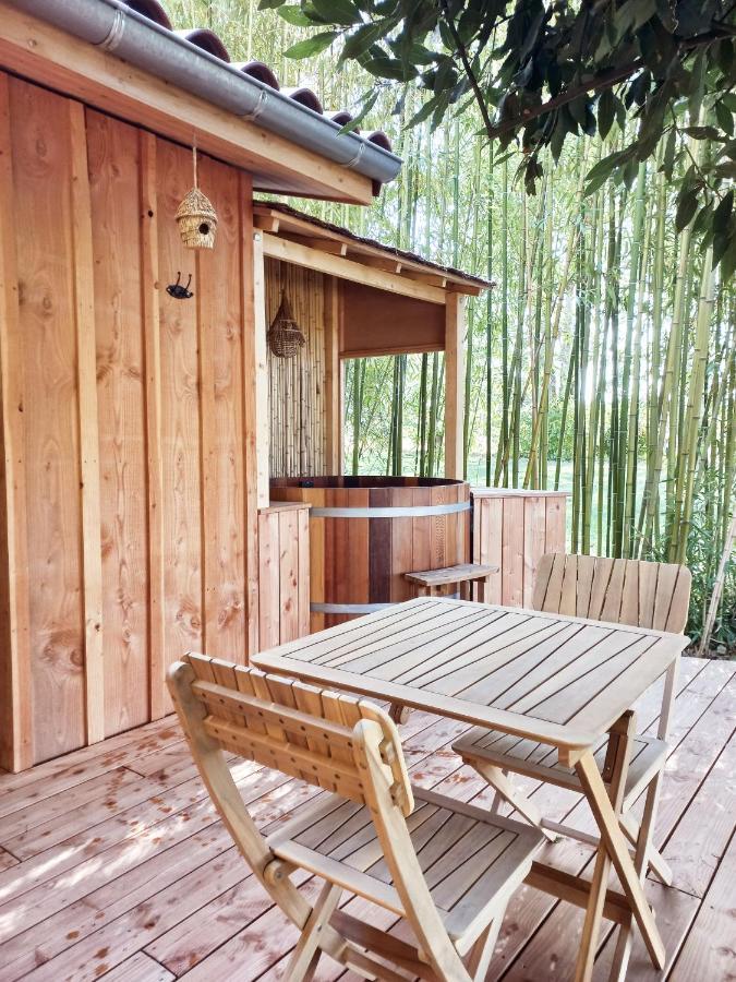 Maisonette Et Spa Bois La Bégude-de-Mazenc Exteriér fotografie