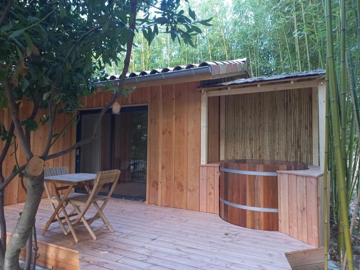 Maisonette Et Spa Bois La Bégude-de-Mazenc Exteriér fotografie